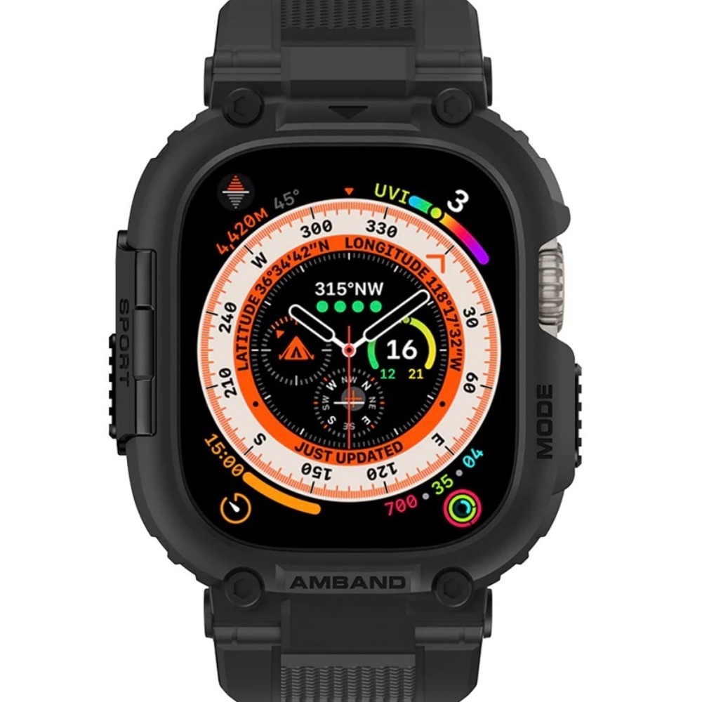 Amband Apple Watch Ultra Rugged Case. Brand New.